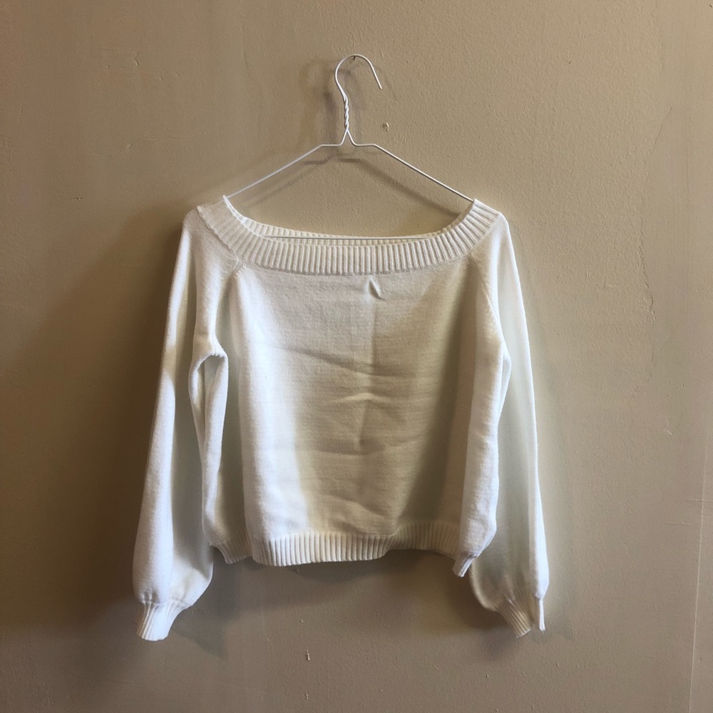 Baby Soft Honey Punch Off Shoulder Sweater
